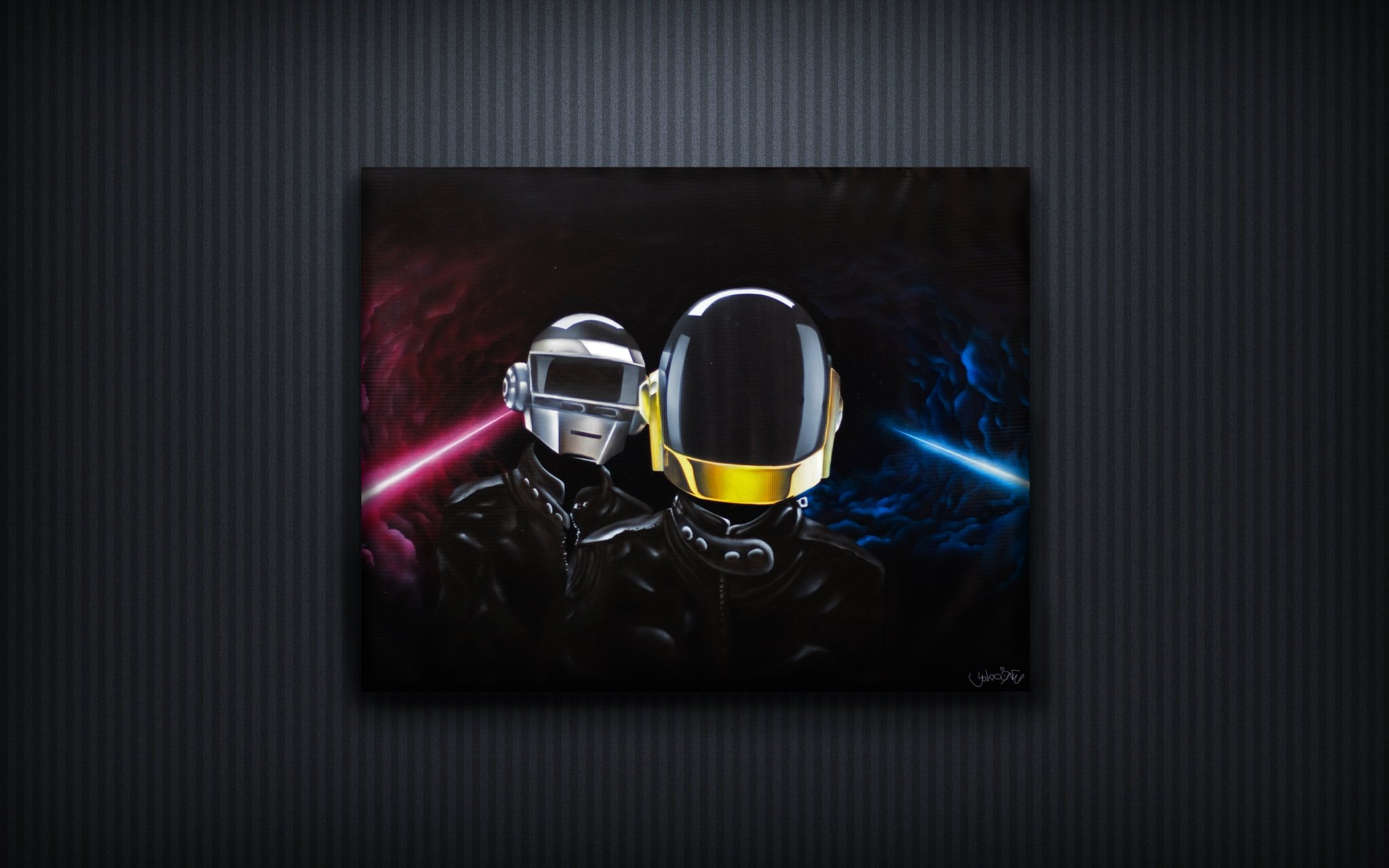 Daft Punk - Airbrush by Yolocone